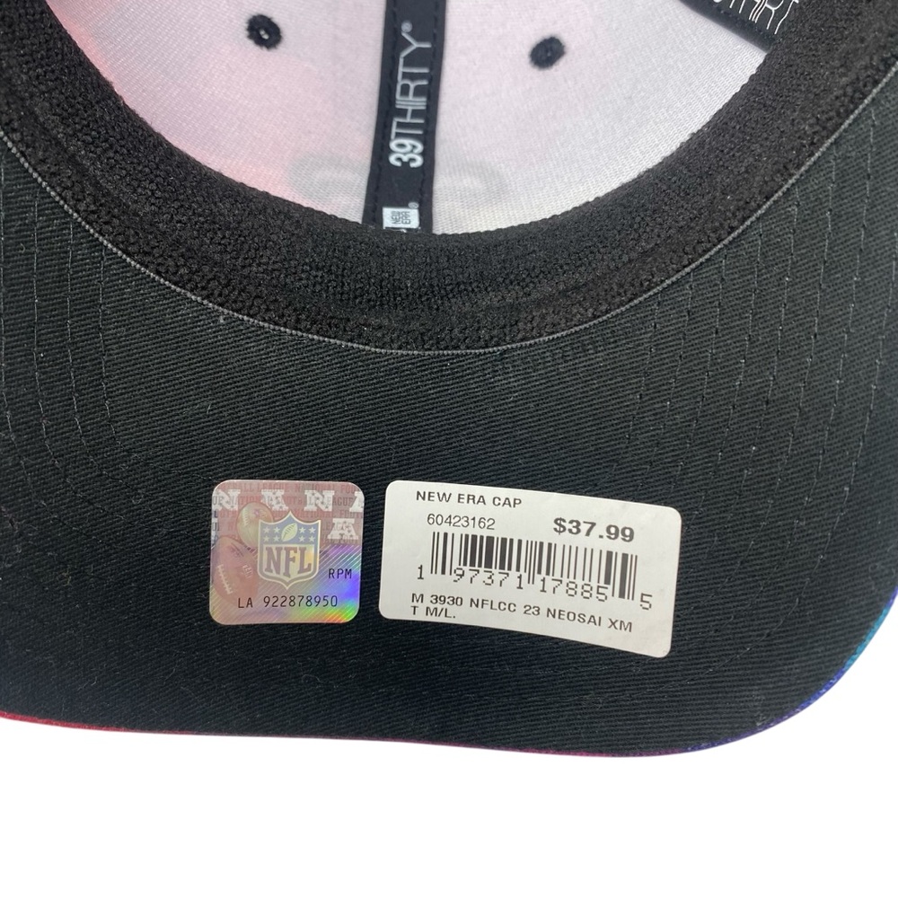 NEW ERA New Orleans Saints Crucial Catch On Field 39Thirty NFL Hat‎ Sz M/L NWT - Picture 10 of 11